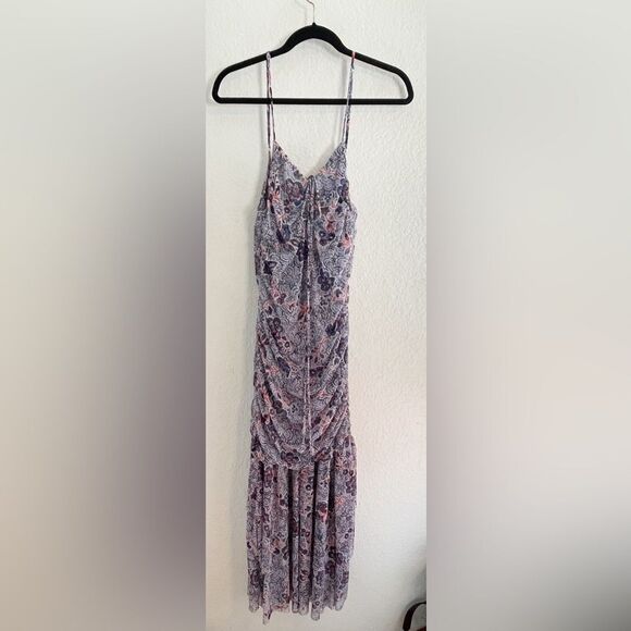Anthropologie x Misa Los Angeles halter chiffon dress. Lux bohemian. Medium. NWT - Picture 6 of 11